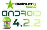 Android 4.2.2 на NaviPilot DROID2!